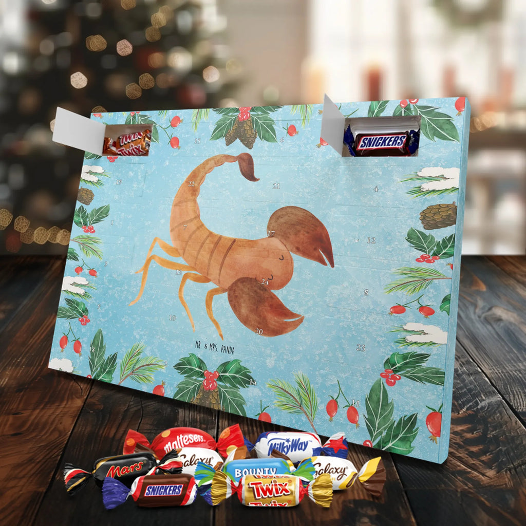 Chocolate advent calendar Star sign Scorpio date of birth, month of birth, constellations, birthdays, astrology, birthday october, scorpion gift, scorpion star sign, scorpions, gift october, birthday november, gift november