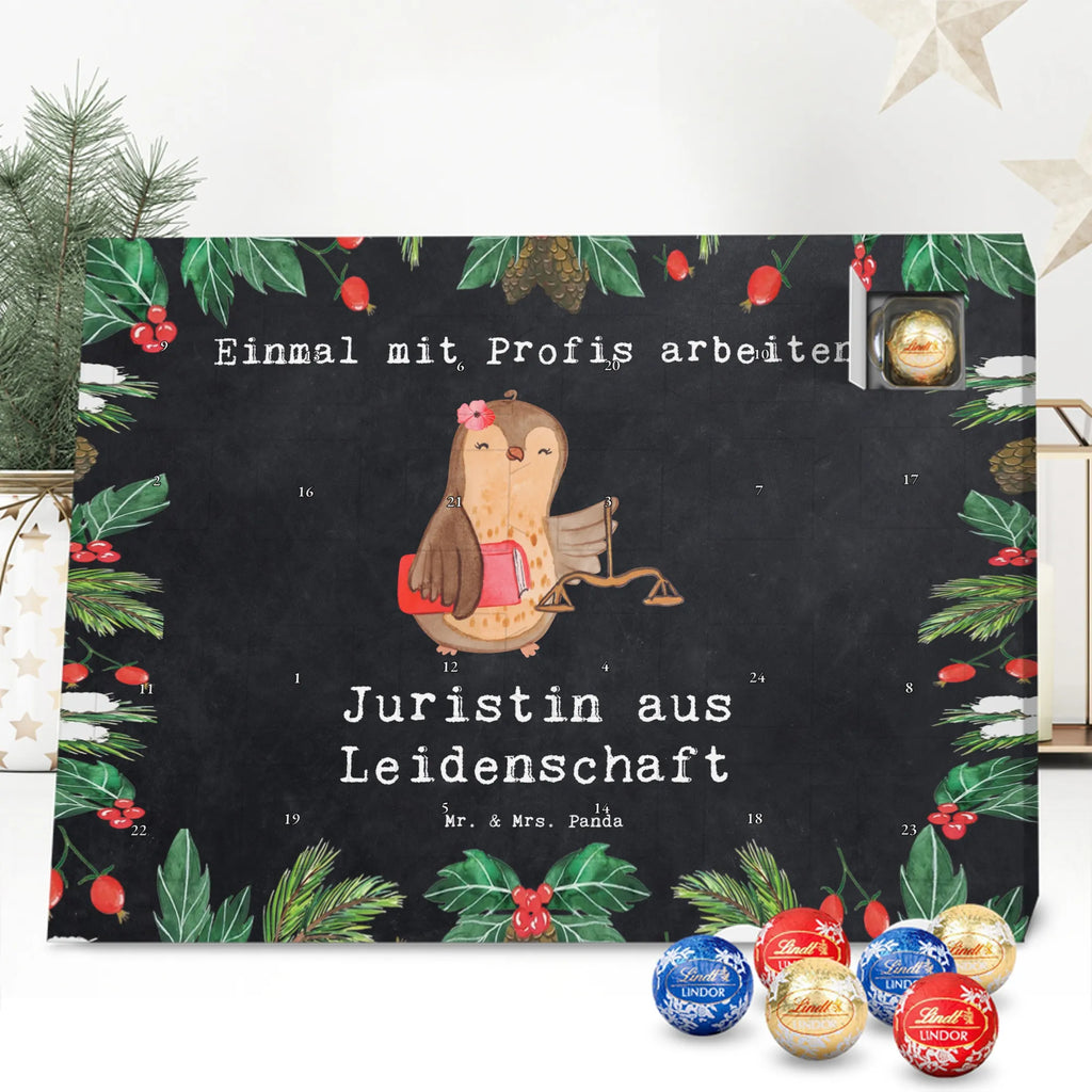 Chocolate advent calendar female lawyer Passion gift, sayings, gift idea, best, farewell gift, passing exam, anniversary, retirement, promotion, job start, profession