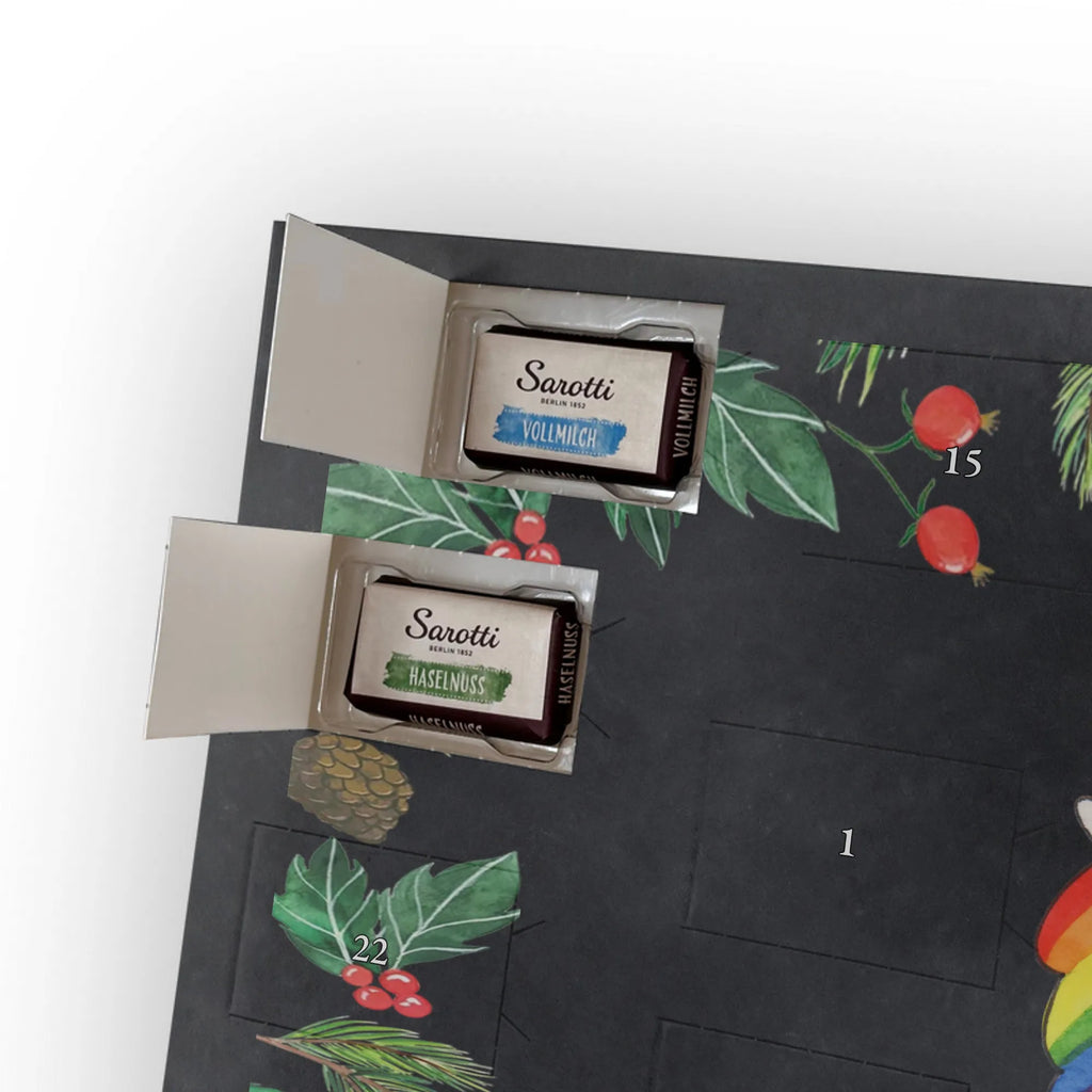 Chocolate advent calendar unicorn seamstress seamstress present, seamstress gift, crochet, tinkering, sewing room, knitting, sew, girlfriend