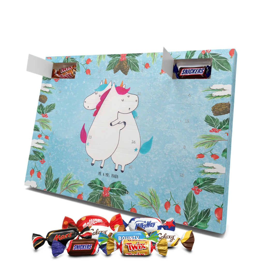 Chocolate advent calendar unicorns Embrace Siblings, Sisters, Girlfriends