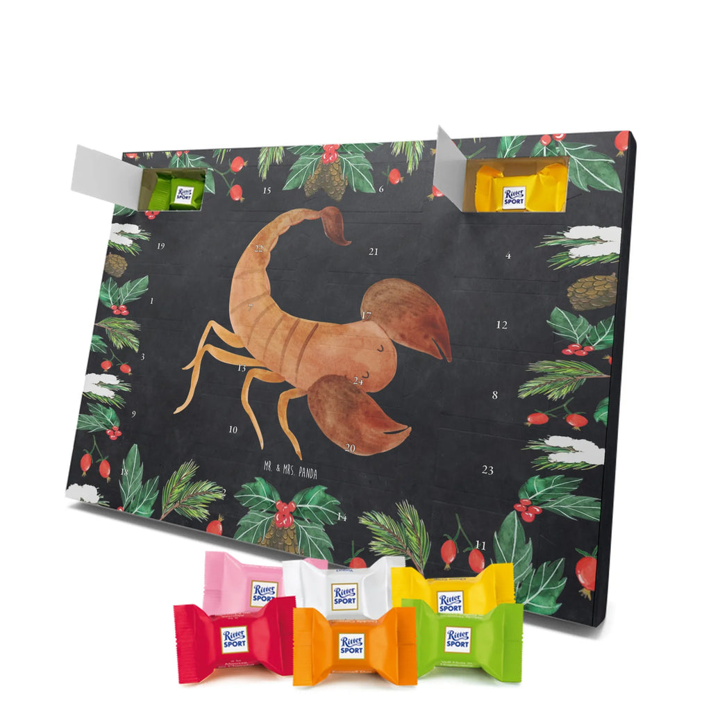 Chocolate advent calendar Star sign Scorpio date of birth, month of birth, constellations, birthdays, astrology, birthday october, scorpion gift, scorpion star sign, scorpions, gift october, birthday november, gift november