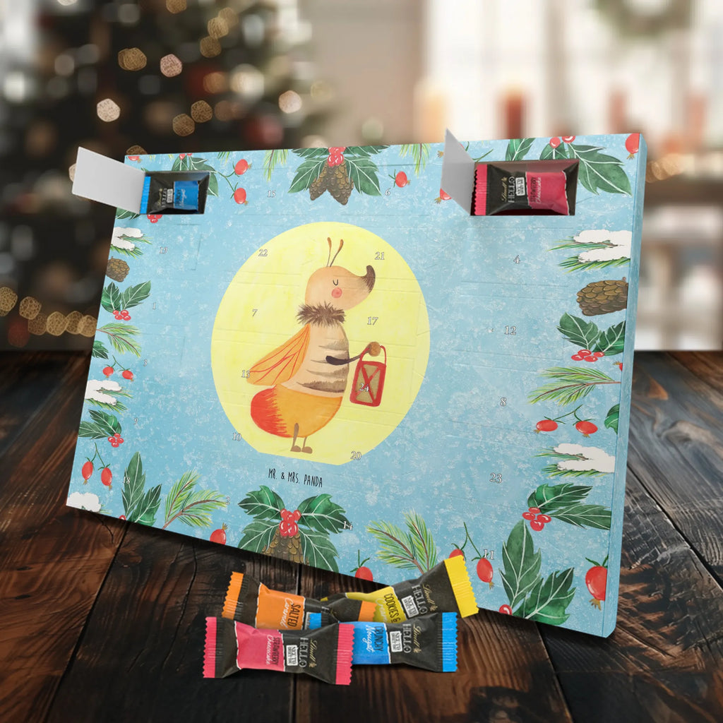 Chocolate advent calendar Firefly gift ideas, gifts, small animals, good mood, cute, funny sayings, cute animal motives, hand drawn, special gifts, card, animal lover, magic, glow, love saying, proof of love, anniversary, butterfly, glowworm, favourite person, marriage proposal
