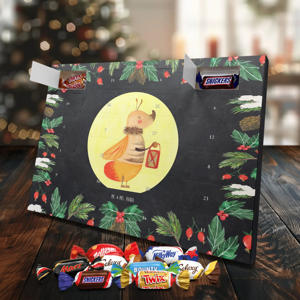 Chocolate advent calendar Firefly gift ideas, gifts, small animals, good mood, cute, funny sayings, cute animal motives, hand drawn, special gifts, card, animal lover, magic, glow, love saying, proof of love, anniversary, butterfly, glowworm, favourite person, marriage proposal