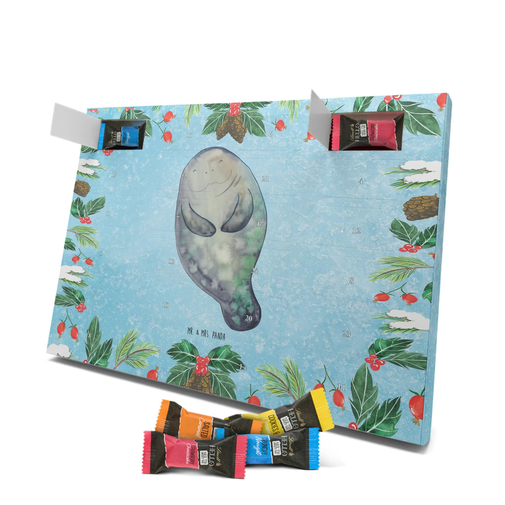 Chocolate advent calendar manatee happy manatee, vacation, aquatic animals, deep sea, underwater animals, seafood fans, underwater world, seafood posters, seafood decoration, whale, reef, water world, lobster, sea urchin, gift ideas, shrimp, narwhal, corals, gifts for seafood lovers, platypus, crocodile, shells, Seafood, ocean, New beginning, New start, Satisfaction, Respect, Girlfriend, Manatee, Self-love, Manatees, Lovesickness, Carefulness