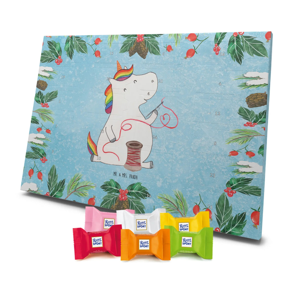 Chocolate advent calendar unicorn seamstress seamstress present, seamstress gift, crochet, tinkering, sewing room, knitting, sew, girlfriend