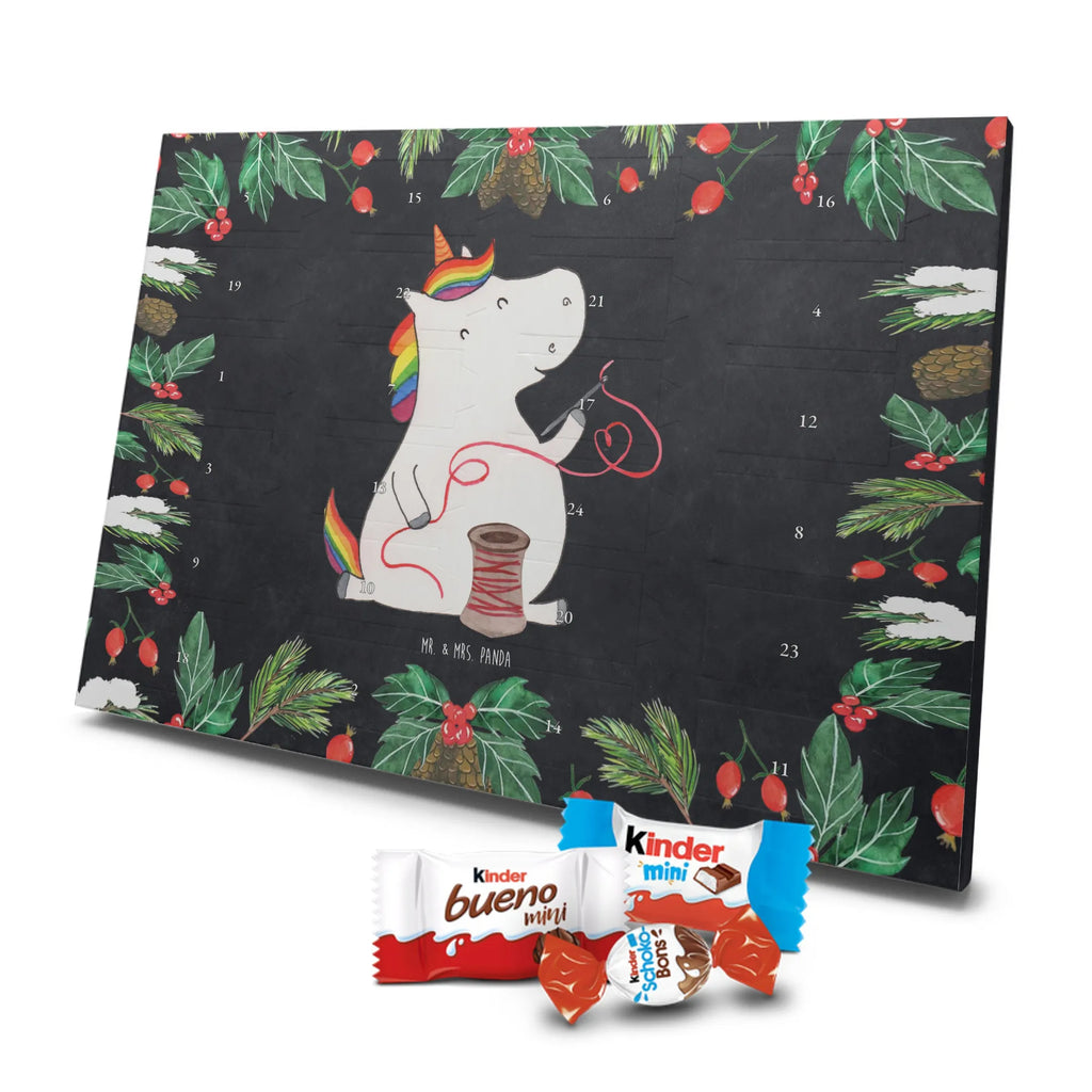 Chocolate advent calendar unicorn seamstress seamstress present, seamstress gift, crochet, tinkering, sewing room, knitting, sew, girlfriend