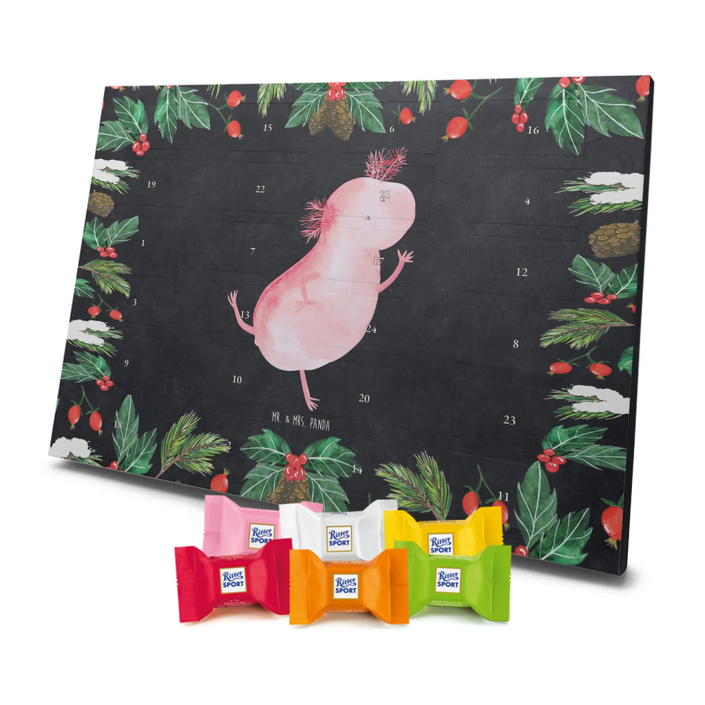 Chocolate advent calendar axolotl Dance Mexican walking fish, Axelotl, marine animals, salamander, stars, roof damage, tailfish, best friend, amphibians, girlfriend