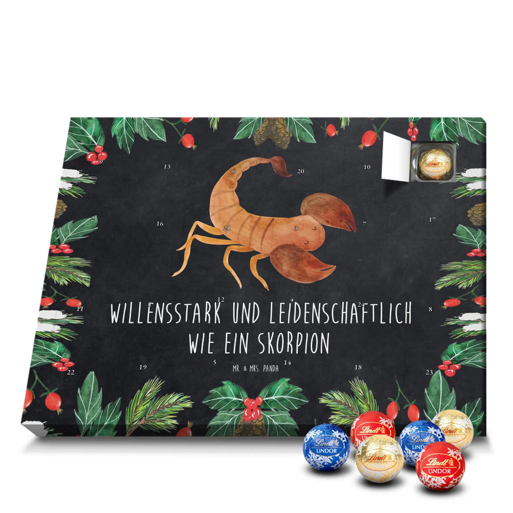 Chocolate advent calendar Star sign Scorpio date of birth, month of birth, constellations, birthdays, astrology, birthday october, scorpion gift, scorpion star sign, scorpions, gift october, birthday november, gift november