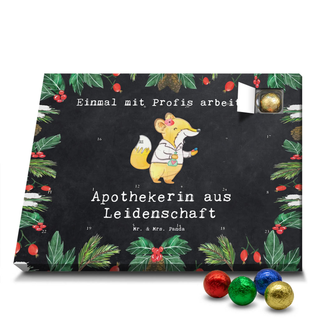 Chocolate advent calendar female pharmacist Passion gift, sayings, gift idea, best, farewell gift, passing exam, anniversary, retirement, promotion, job start, profession