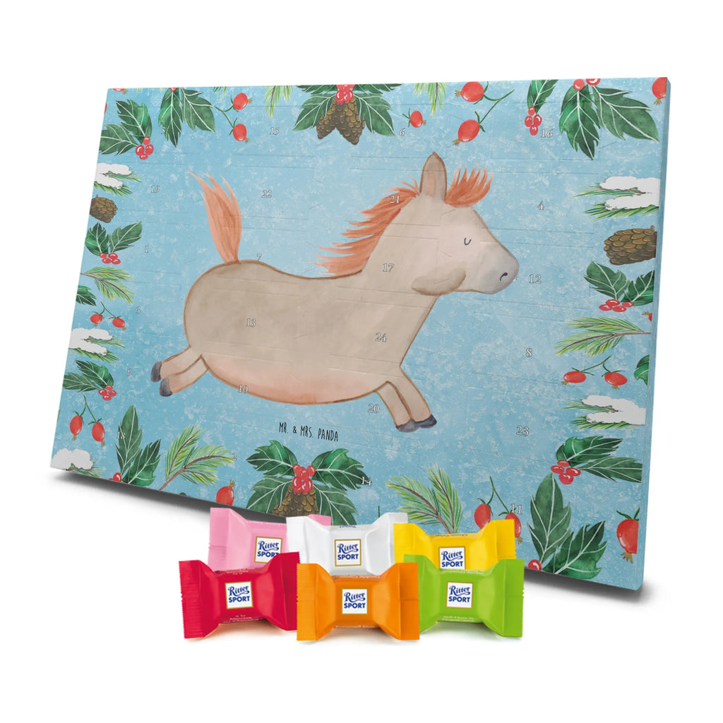 Chocolate advent calendar Horse Jump farm animals, animals, farm, riding, horse stable, horse owner, stable, horses, riding out, horse