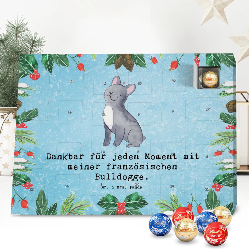 Chocolate advent calendar French Bulldog Moment puppy, dog owner, purebred dog, dog breed, giving, animal lover, gift