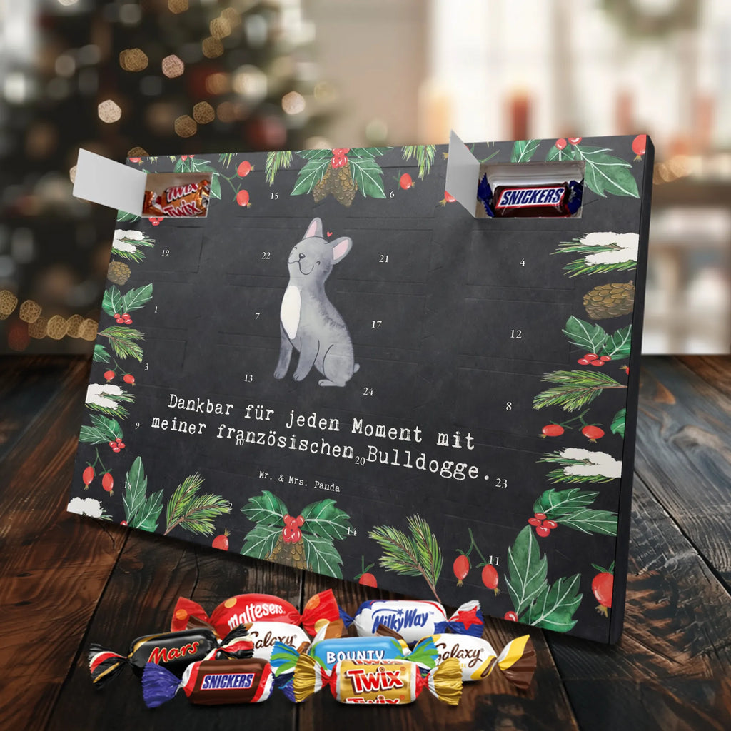 Chocolate advent calendar French Bulldog Moment puppy, dog owner, purebred dog, dog breed, giving, animal lover, gift