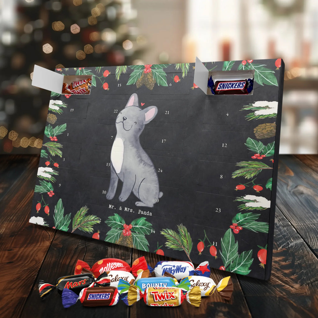 Chocolate advent calendar French Bulldog Moment puppy, dog owner, purebred dog, dog breed, giving, animal lover, gift