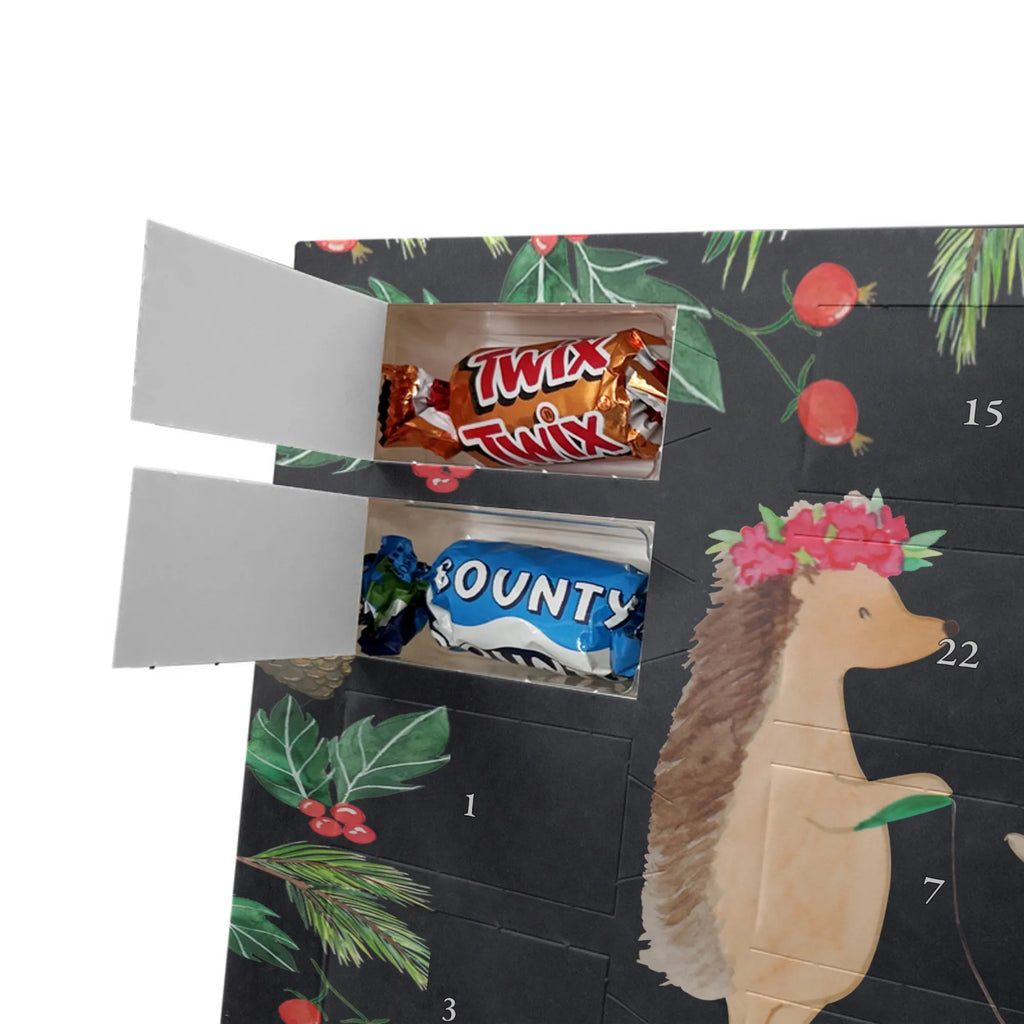 Chocolate advent calendar Hedgehog skipping gift ideas, gifts, small animals, good mood, cute, funny sayings, cute animal motives, hand drawn, special gifts, card, animal lover, children, rope skipping, mouse
