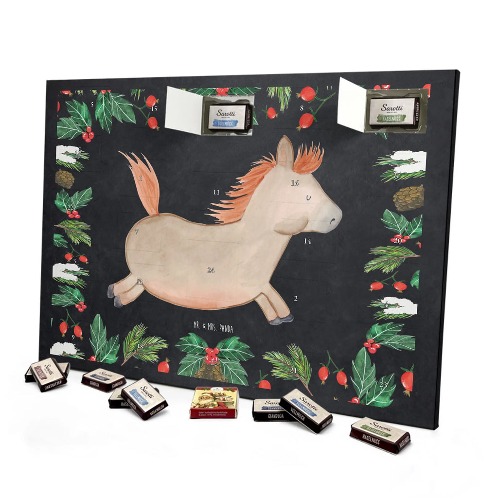 Chocolate advent calendar Horse Jump farm animals, animals, farm, riding, horse stable, horse owner, stable, horses, riding out, horse