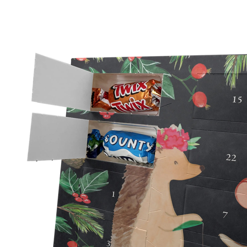 Chocolate advent calendar Hedgehog skipping gift ideas, gifts, small animals, good mood, cute, funny sayings, cute animal motives, hand drawn, special gifts, card, animal lover, children, rope skipping, mouse