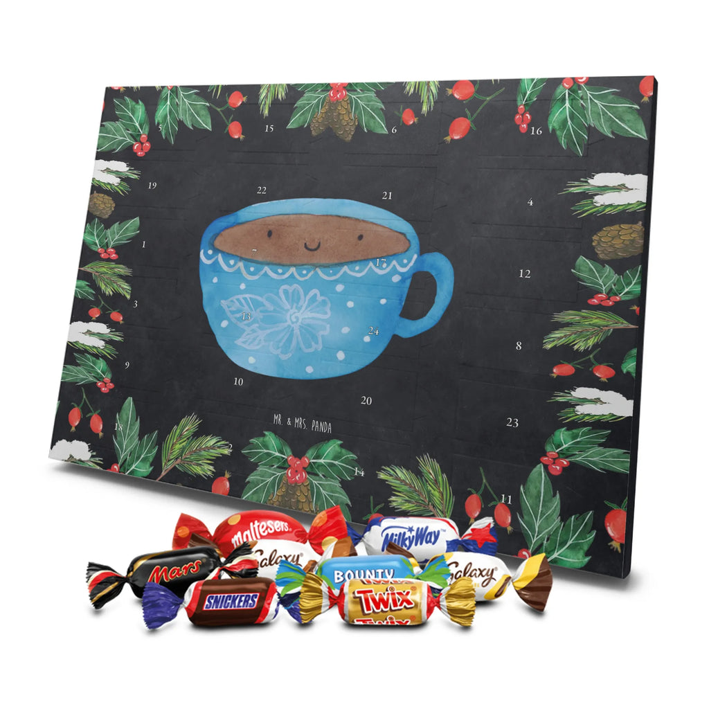 Chocolate advent calendar Coffee Cup gift ideas, gifts, small animals, good mood, cute, funny sayings, cute animal motives, hand drawn, special gifts, card, animal lover, pleasure, taste, cup