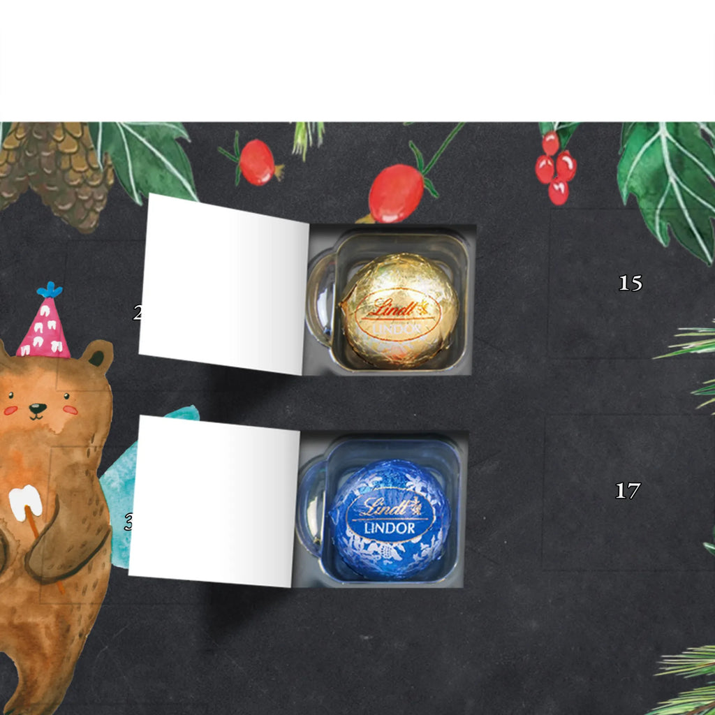 Chocolate advent calendar bear tooth fairy cuddly toy, teddy bear, Tooth fairy, milk tooth, first tooth, fairy