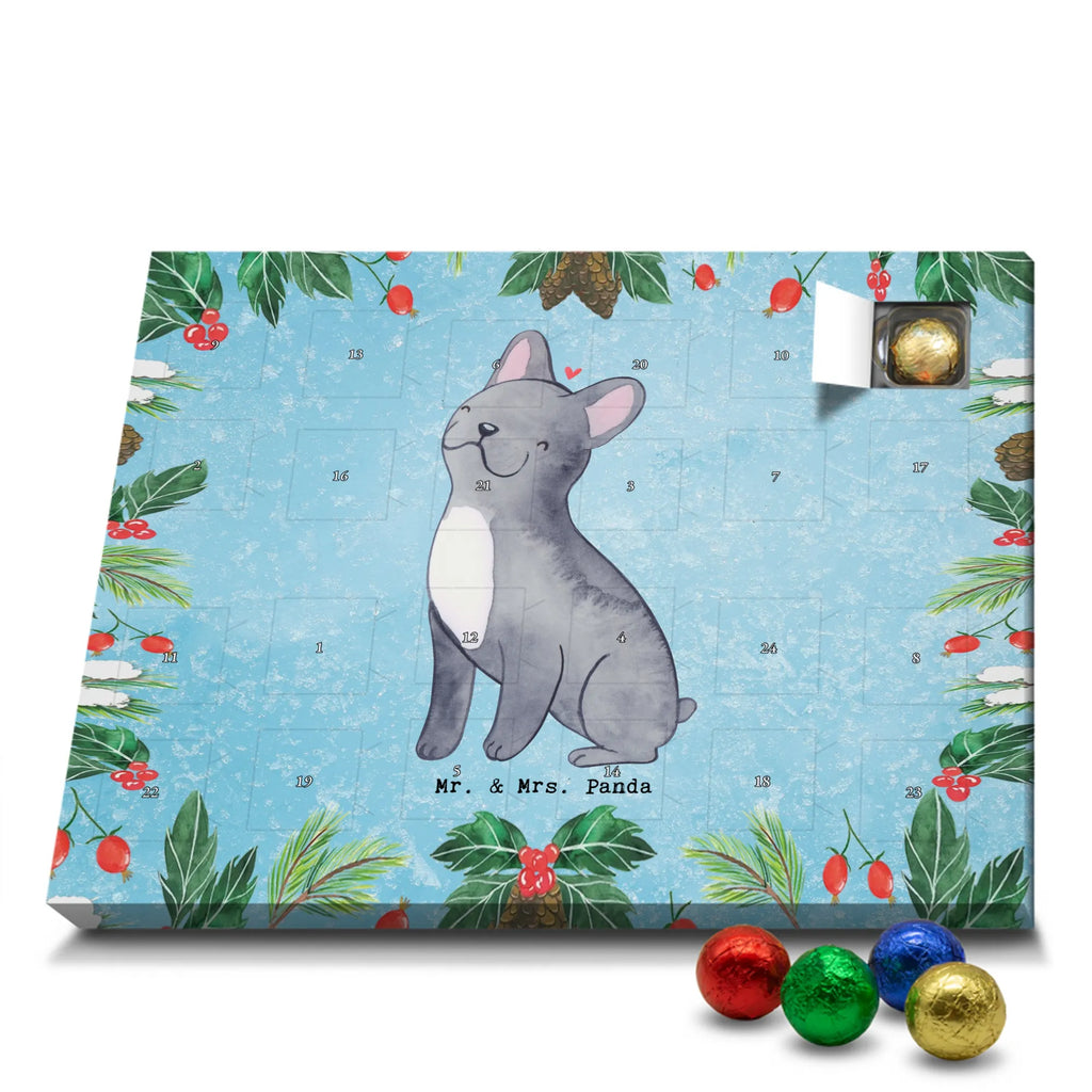 Chocolate advent calendar French Bulldog Moment puppy, dog owner, purebred dog, dog breed, giving, animal lover, gift