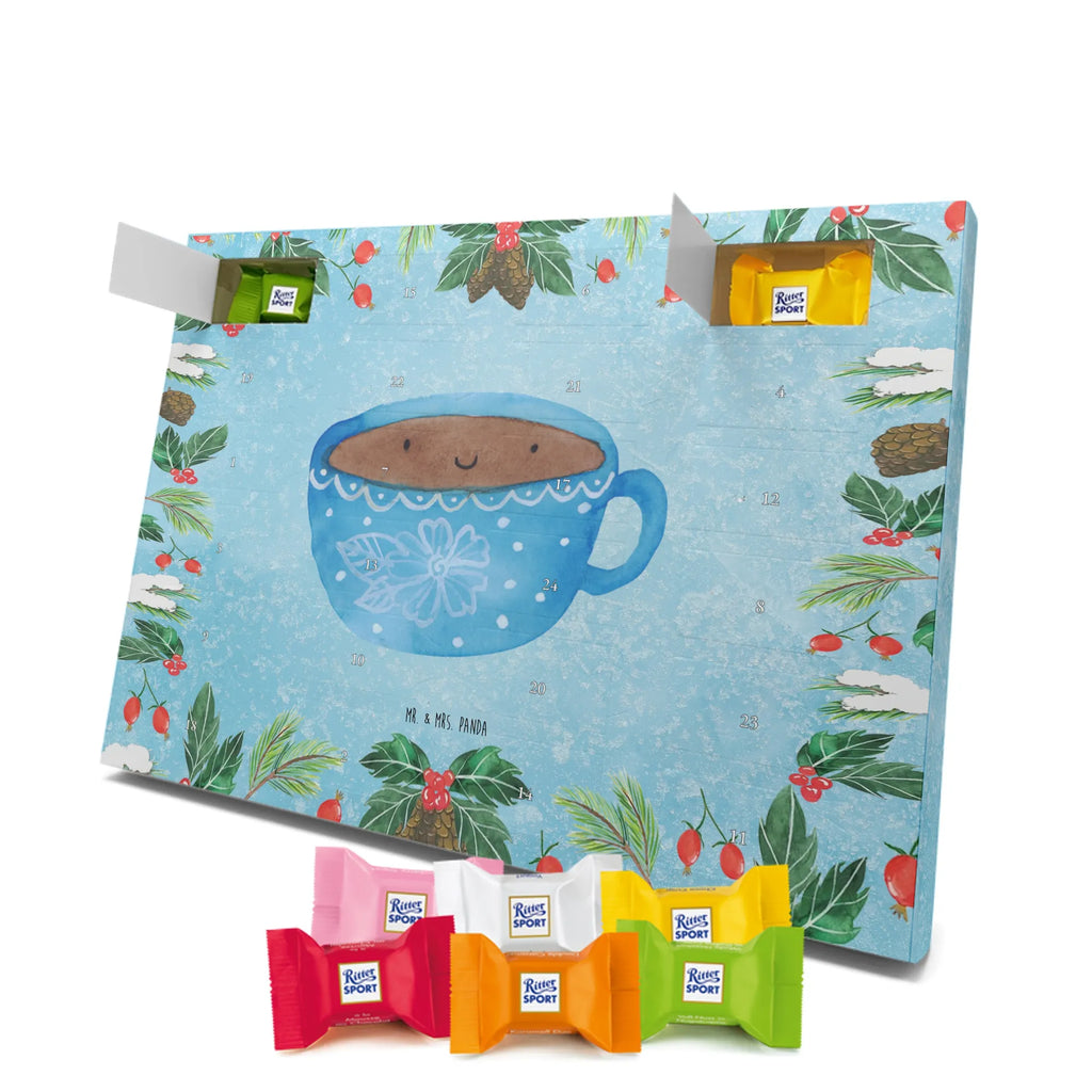 Chocolate advent calendar Coffee Cup gift ideas, gifts, small animals, good mood, cute, funny sayings, cute animal motives, hand drawn, special gifts, card, animal lover, pleasure, taste, cup