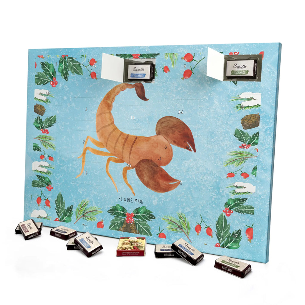 Chocolate advent calendar Star sign Scorpio date of birth, month of birth, constellations, birthdays, astrology, birthday october, scorpion gift, scorpion star sign, scorpions, gift october, birthday november, gift november