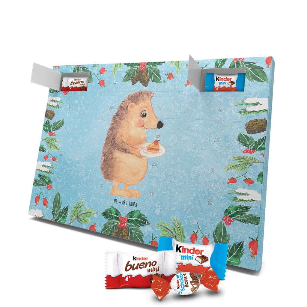Chocolate advent calendar Hedgehog piece of cake gift ideas, gifts, small animals, good mood, cute, funny sayings, cute animal motives, hand drawn, special gifts, card, animal lover, birthday cake, invitation party, bake cake, food saying, baking gift, cake