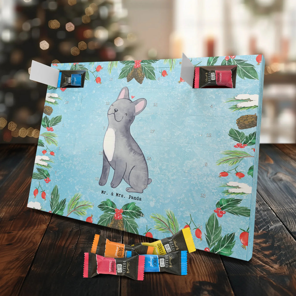 Chocolate advent calendar French Bulldog Moment puppy, dog owner, purebred dog, dog breed, giving, animal lover, gift