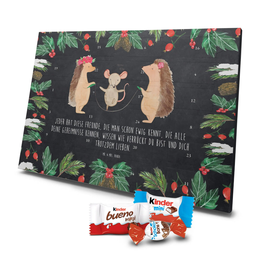 Chocolate advent calendar Hedgehog skipping gift ideas, gifts, small animals, good mood, cute, funny sayings, cute animal motives, hand drawn, special gifts, card, animal lover, children, rope skipping, mouse