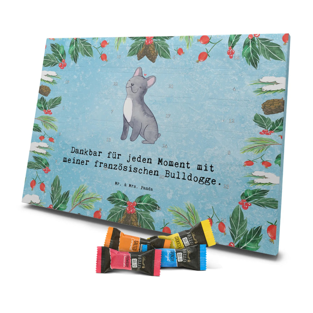 Chocolate advent calendar French Bulldog Moment puppy, dog owner, purebred dog, dog breed, giving, animal lover, gift