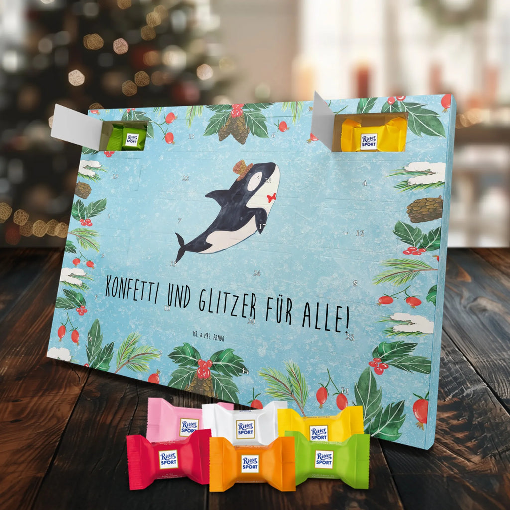Chocolate advent calendar orca cylinder manatee, vacation, aquatic animals, deep sea, underwater animals, seafood fans, underwater world, seafood posters, seafood decoration, whale, reef, water world, lobster, sea urchin, gift ideas, shrimp, narwhal, corals, gifts for seafood lovers, platypus, crocodile, shells, Seafood, ocean, feast, congratulations, celebration, confetti, birthday