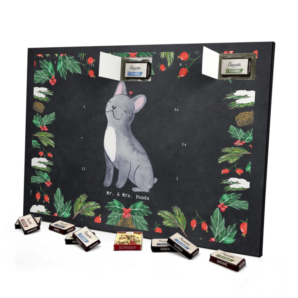Chocolate advent calendar French Bulldog Moment puppy, dog owner, purebred dog, dog breed, giving, animal lover, gift
