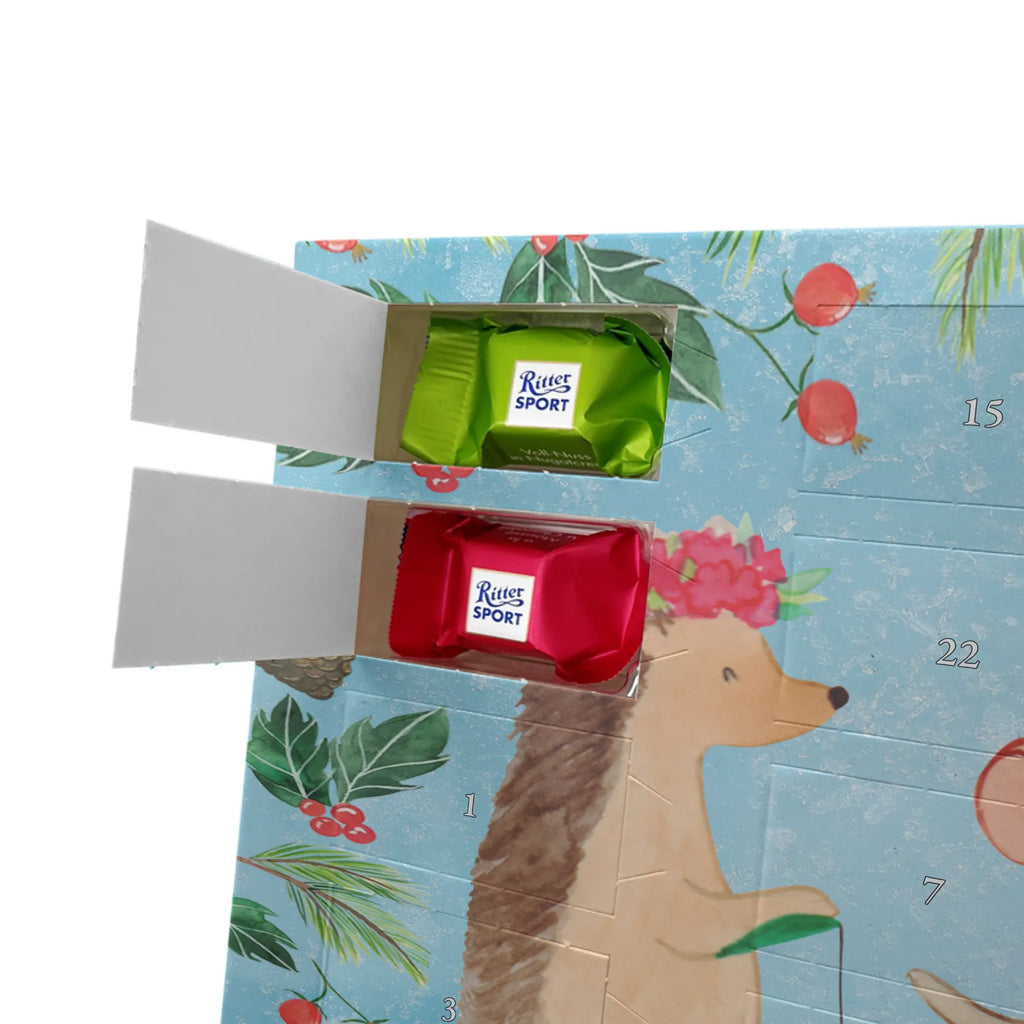 Chocolate advent calendar Hedgehog skipping gift ideas, gifts, small animals, good mood, cute, funny sayings, cute animal motives, hand drawn, special gifts, card, animal lover, children, rope skipping, mouse