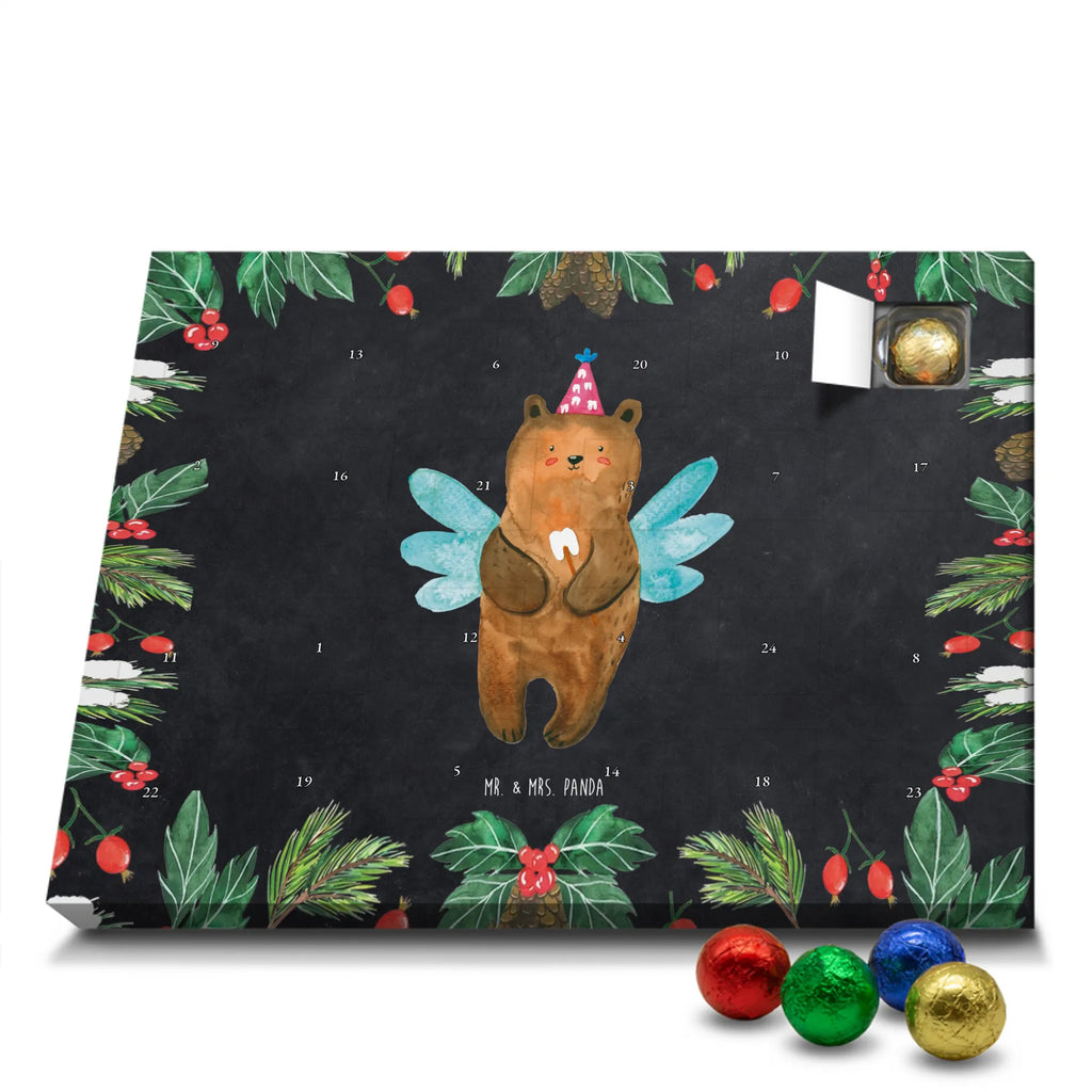 Chocolate advent calendar bear tooth fairy cuddly toy, teddy bear, Tooth fairy, milk tooth, first tooth, fairy