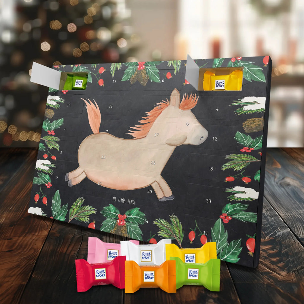 Chocolate advent calendar Horse Jump farm animals, animals, farm, riding, horse stable, horse owner, stable, horses, riding out, horse