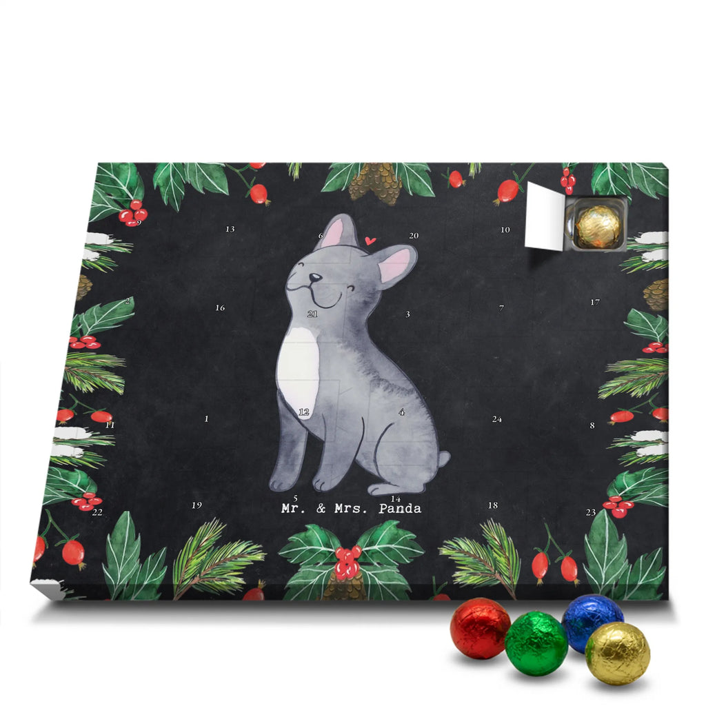 Chocolate advent calendar French Bulldog Moment puppy, dog owner, purebred dog, dog breed, giving, animal lover, gift
