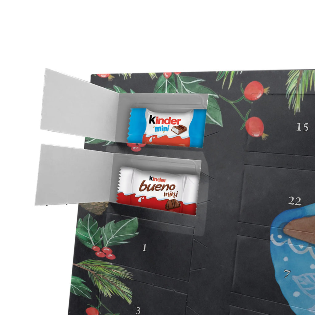 Chocolate advent calendar Coffee Cup gift ideas, gifts, small animals, good mood, cute, funny sayings, cute animal motives, hand drawn, special gifts, card, animal lover, pleasure, taste, cup