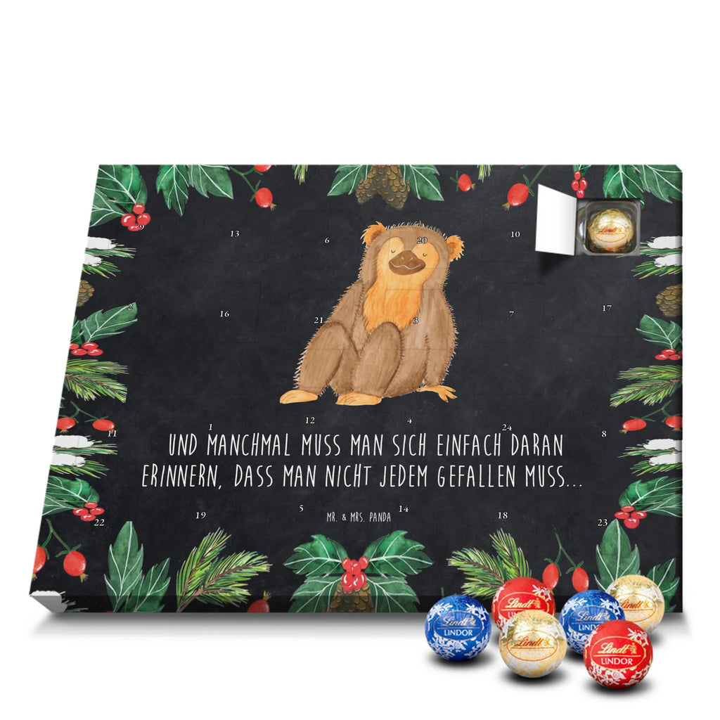 Chocolate advent calendar Monkey Africa, monkey, self-confidence, respect, self-esteem, self-love, monkeys