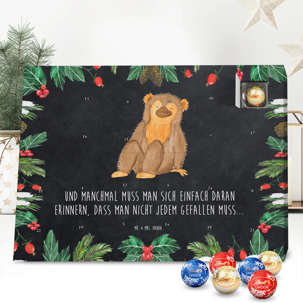 Chocolate advent calendar Monkey Africa, monkey, self-confidence, respect, self-esteem, self-love, monkeys