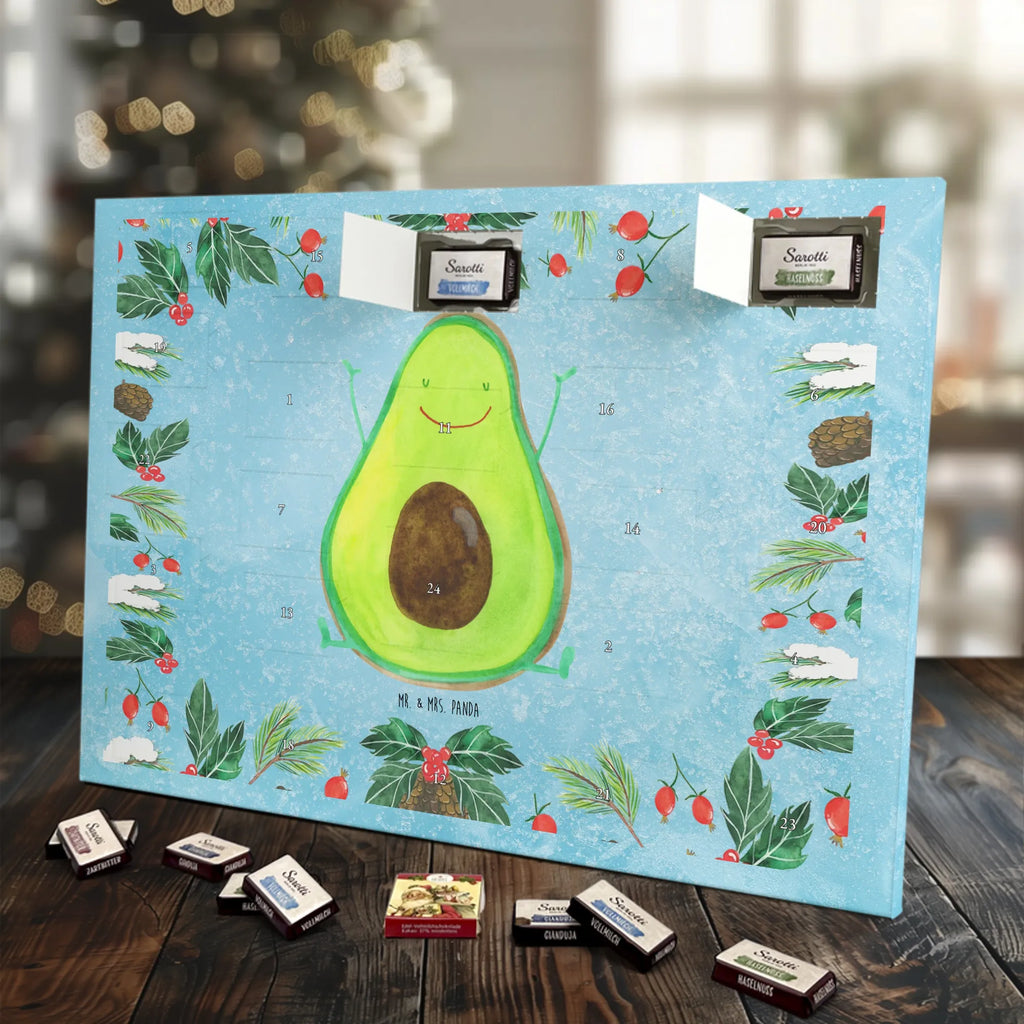 Chocolate advent calendar avocado Happy vegetables