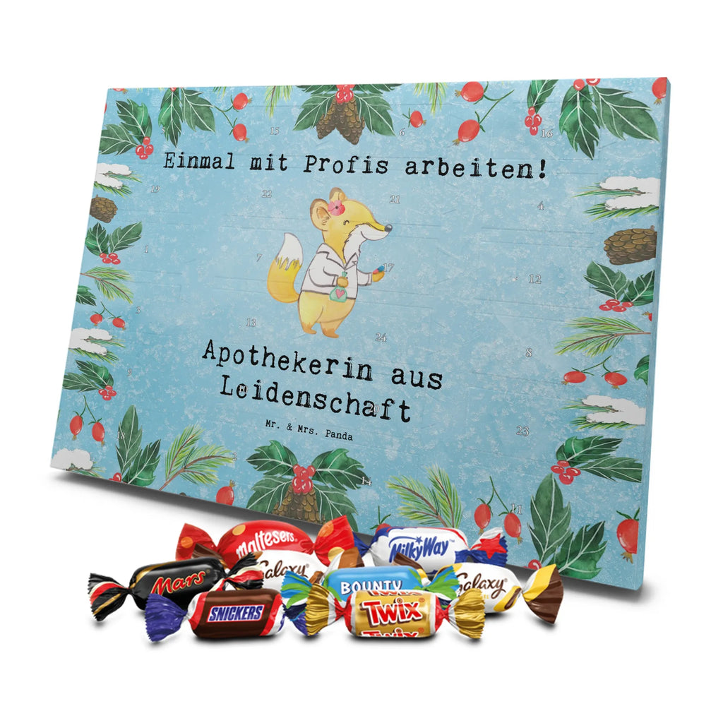 Chocolate advent calendar female pharmacist Passion gift, sayings, gift idea, best, farewell gift, passing exam, anniversary, retirement, promotion, job start, profession