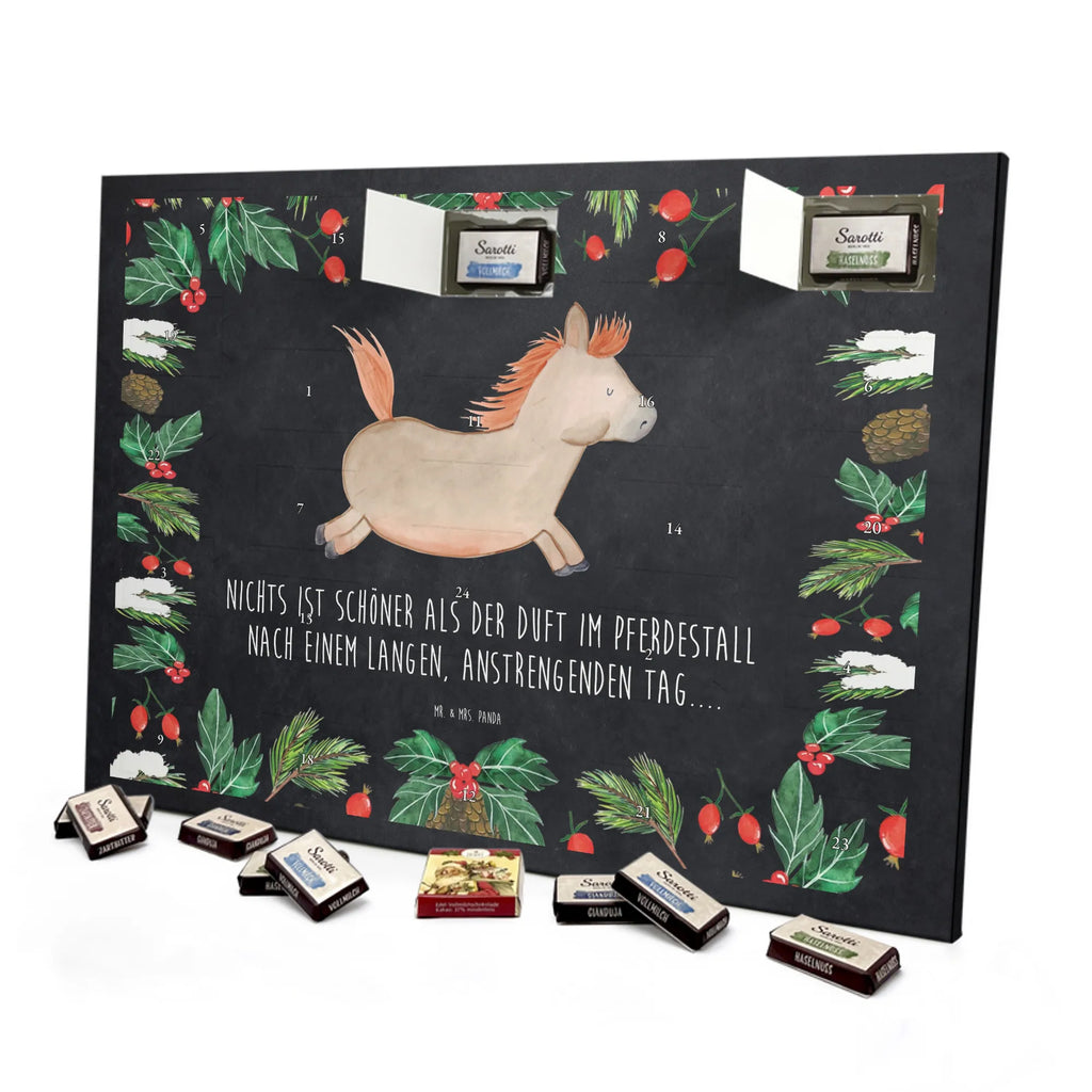 Chocolate advent calendar Horse Jump farm animals, animals, farm, riding, horse stable, horse owner, stable, horses, riding out, horse