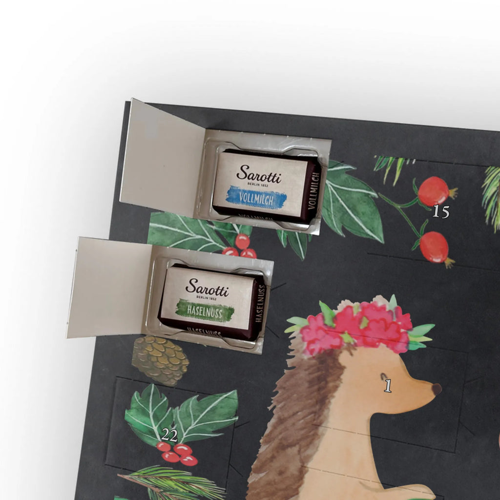 Chocolate advent calendar Hedgehog skipping gift ideas, gifts, small animals, good mood, cute, funny sayings, cute animal motives, hand drawn, special gifts, card, animal lover, children, rope skipping, mouse