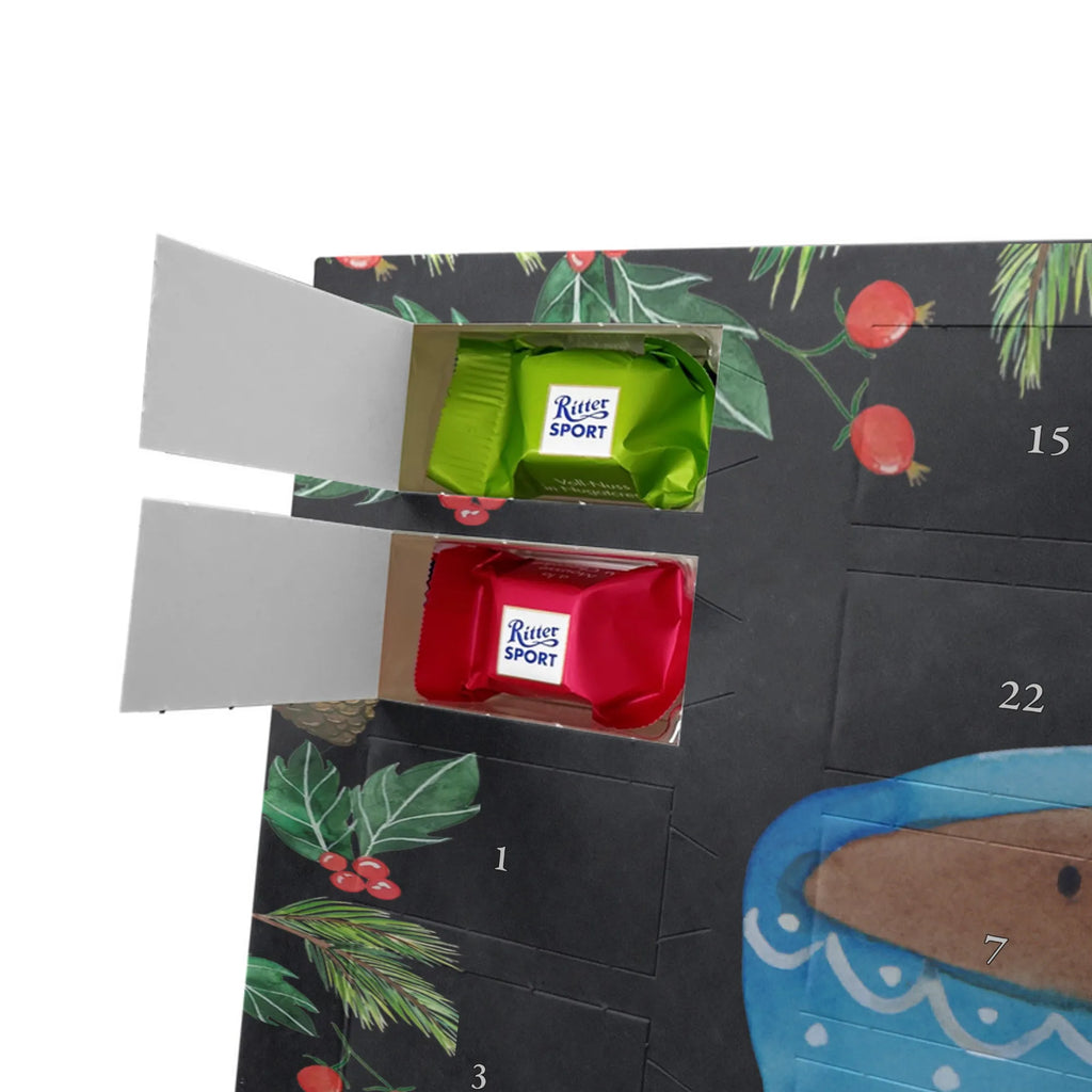 Chocolate advent calendar Coffee Cup gift ideas, gifts, small animals, good mood, cute, funny sayings, cute animal motives, hand drawn, special gifts, card, animal lover, pleasure, taste, cup