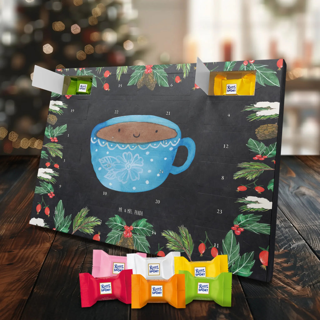 Chocolate advent calendar Coffee Cup gift ideas, gifts, small animals, good mood, cute, funny sayings, cute animal motives, hand drawn, special gifts, card, animal lover, pleasure, taste, cup