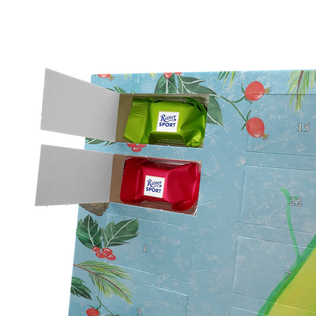 Chocolate advent calendar avocado Happy vegetables