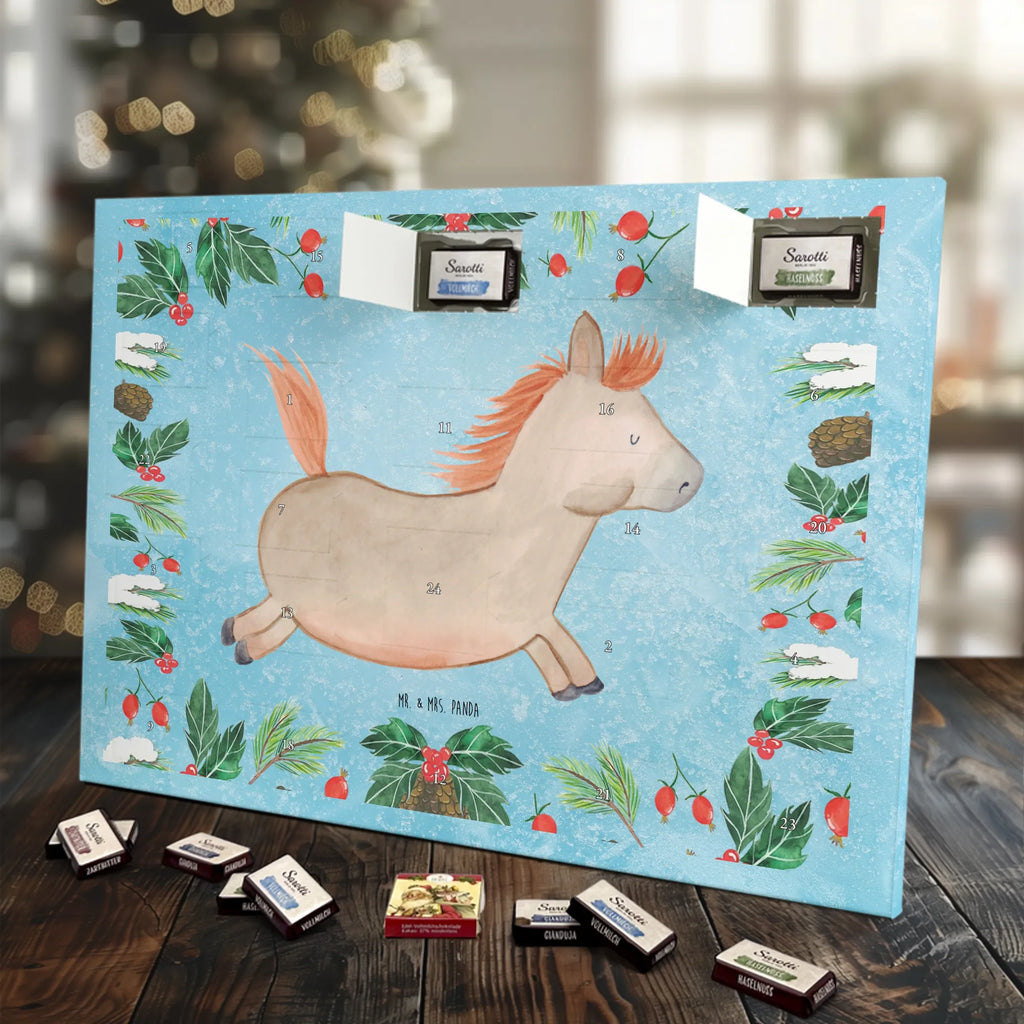 Chocolate advent calendar Horse Jump farm animals, animals, farm, riding, horse stable, horse owner, stable, horses, riding out, horse
