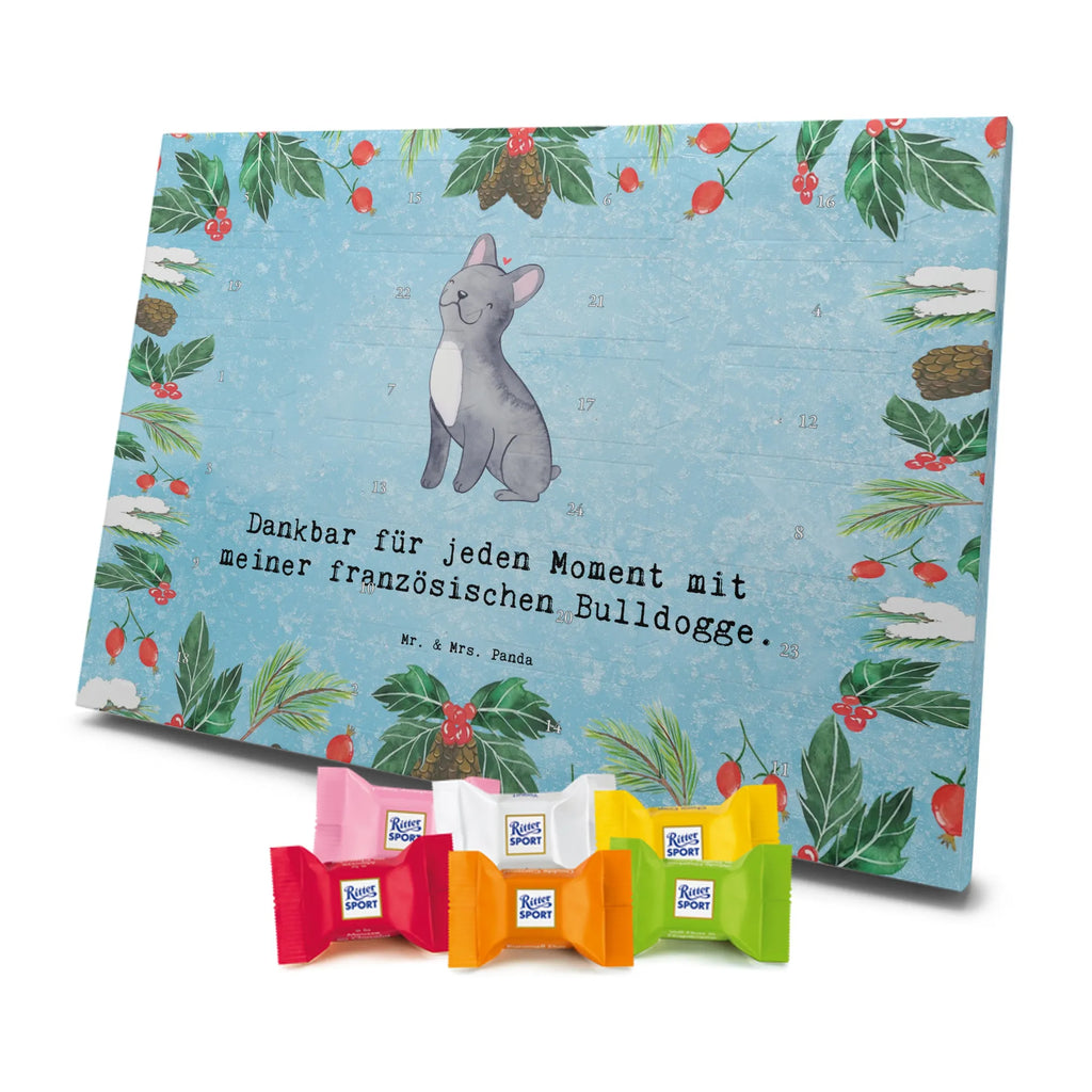 Chocolate advent calendar French Bulldog Moment puppy, dog owner, purebred dog, dog breed, giving, animal lover, gift