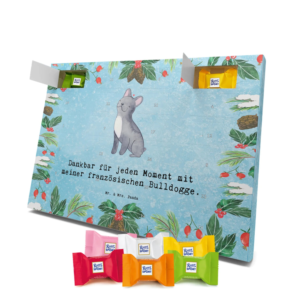 Chocolate advent calendar French Bulldog Moment puppy, dog owner, purebred dog, dog breed, giving, animal lover, gift