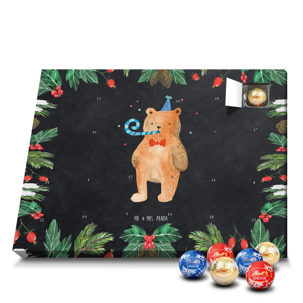 Chocolate advent calendar bear Birthday cuddly toy, teddy bear