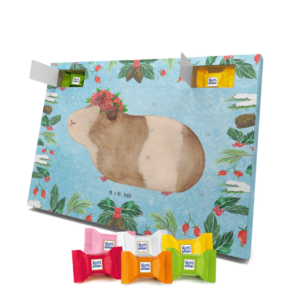 Chocolate advent calendar Guinea pig wisdom gift ideas, gifts, small animals, good mood, cute, funny sayings, cute animal motives, hand drawn, special gifts, card, animal lover, wonderland, flower child, reality, guinea pig, wonder, wisdom, saying
